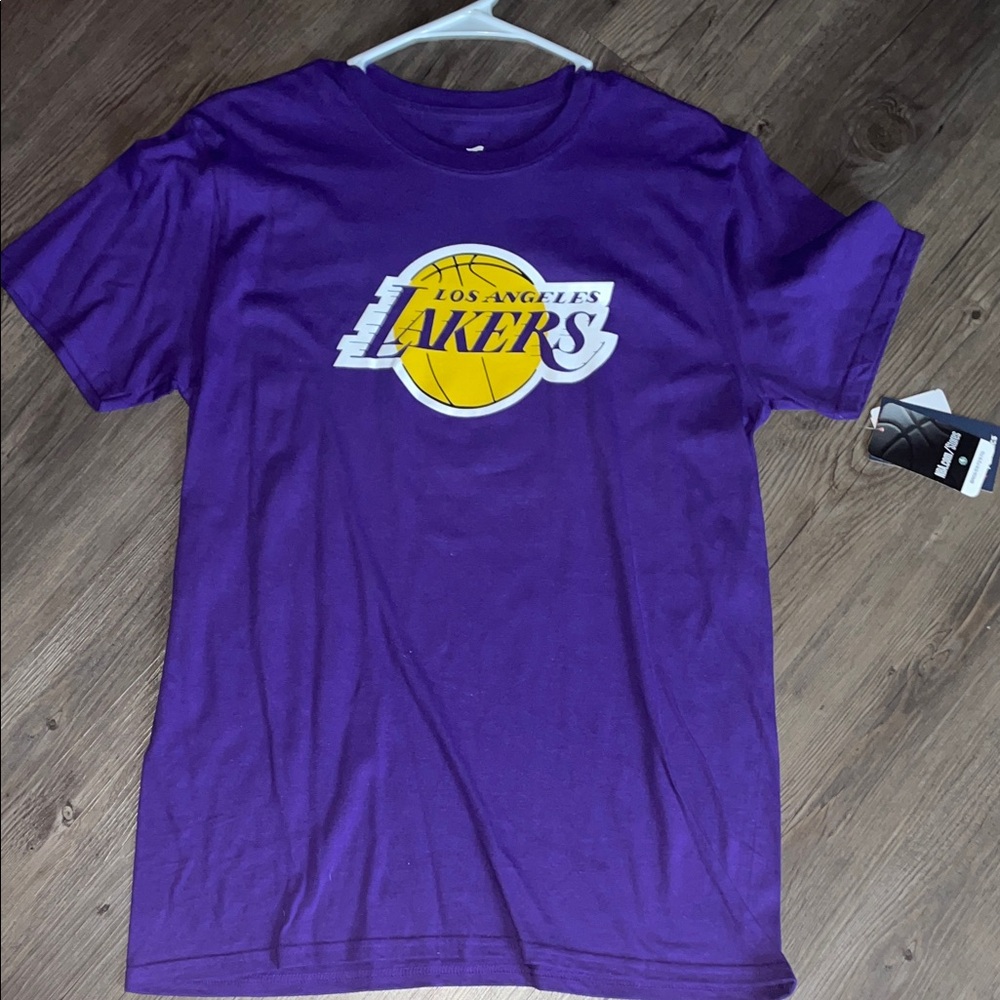 Purple Anthony Davis Los Angeles Lakers T-Shirt